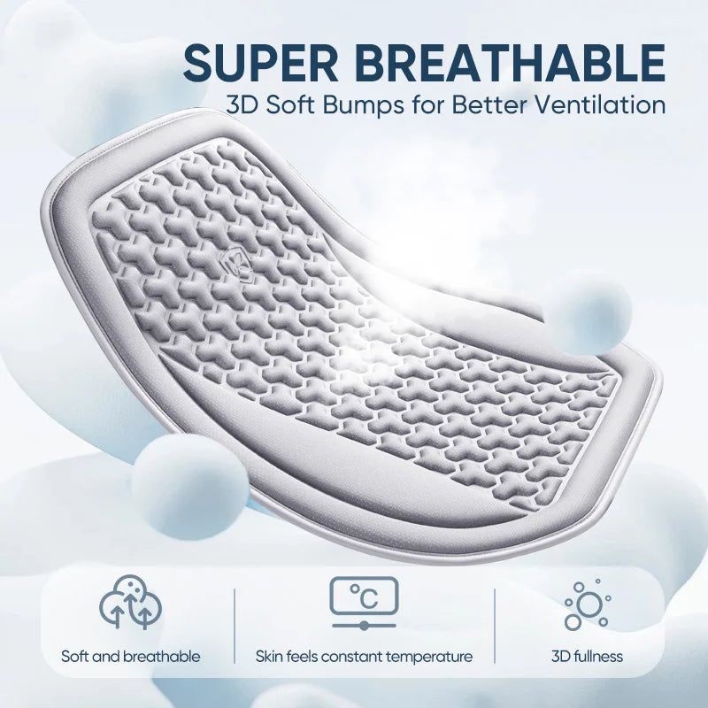 Universal Car Seat Covers Convex Design 3D Breathable Seat Covers Durable Car Seat Cushion Sweatproof Car Interior Accessories
