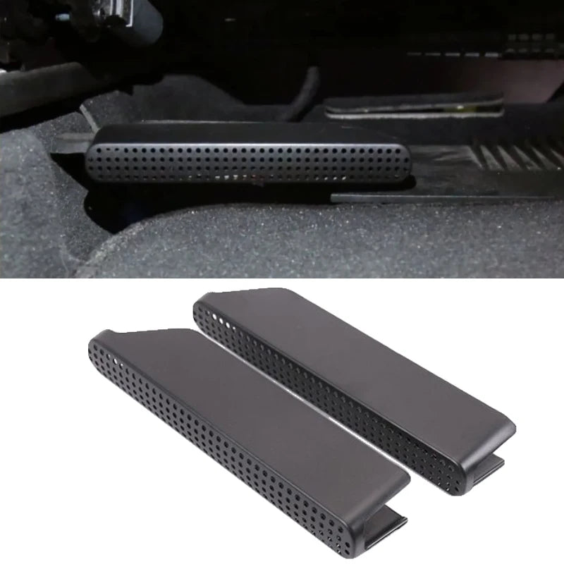 for Volvo XC60 MK2 2018~2021 2022 2023 Accessories Under Seat Air Conditioner Vent Outlet Cover Anti-Clogging Auto Sticker Part