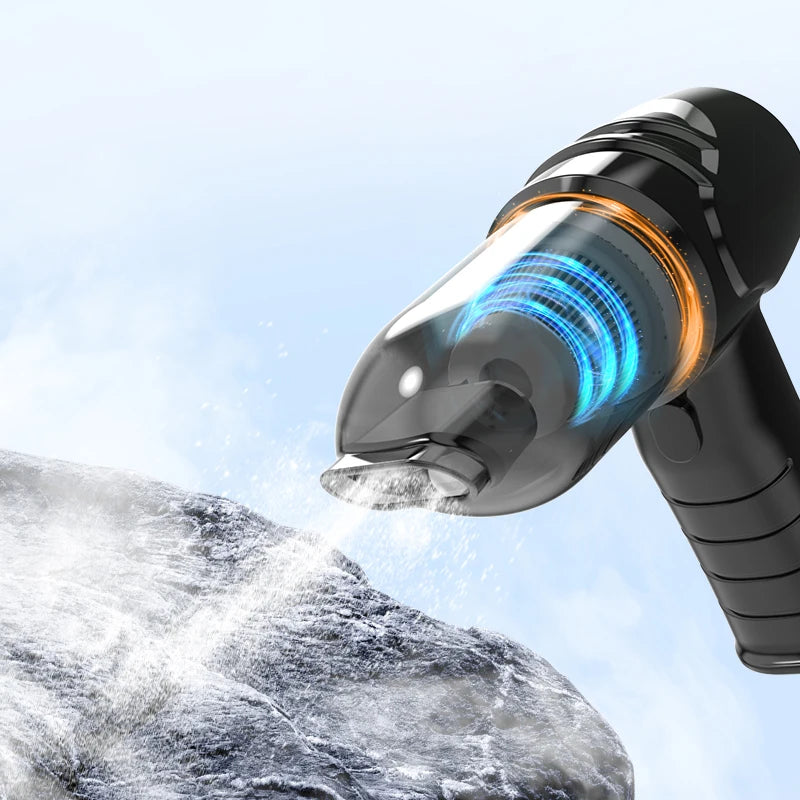 Portable wired car vacuum cleaner with powerful suction, handheld vacuum cleaner for quick vacuuming of pet hair in car