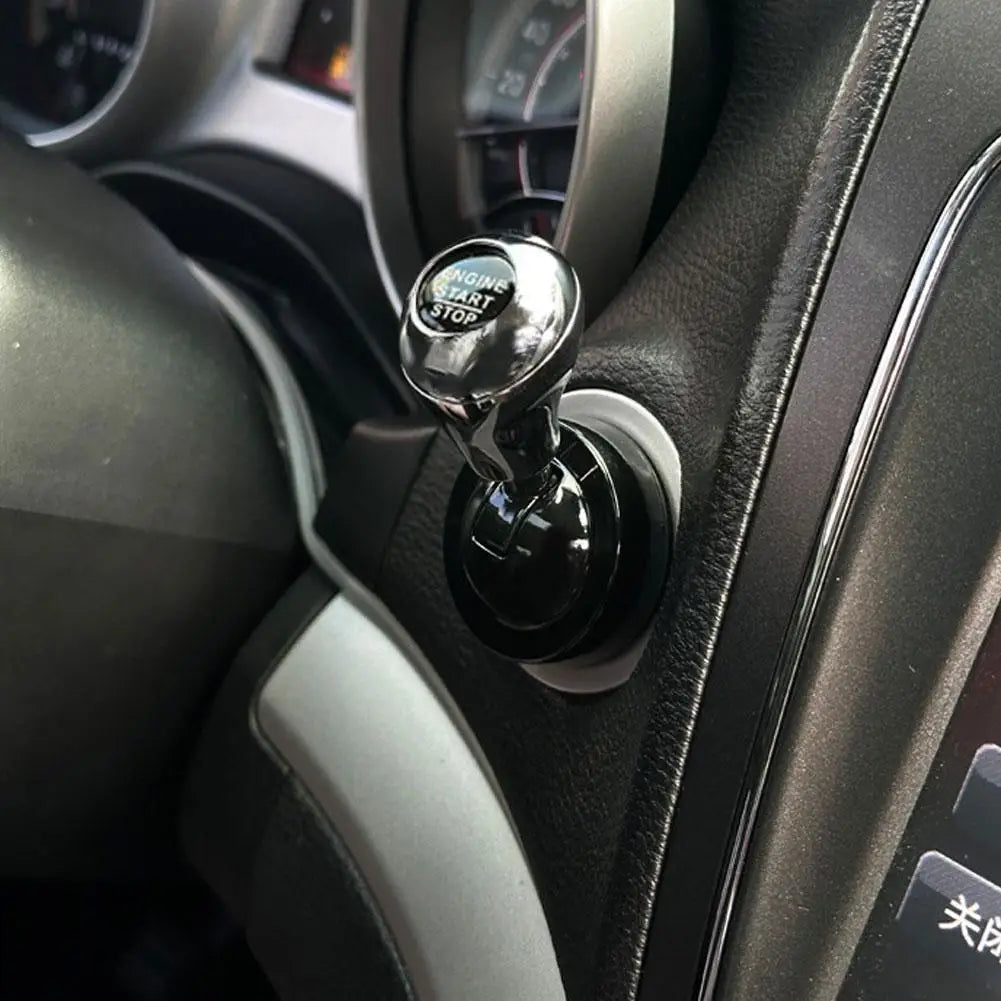  Car One-Touch Start Button with Push-to-Start Rocker Lever Car Accessories Interior Decor Push Rocker One-Touch Start accessor