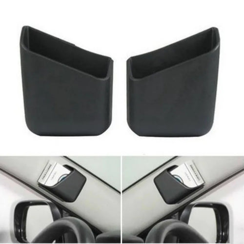 1Pair Car Organizer Auto Truck Pillar Storage Box Cigarette Phone Glasses IC Card Holder Organizers Bag Car Styling Accessories