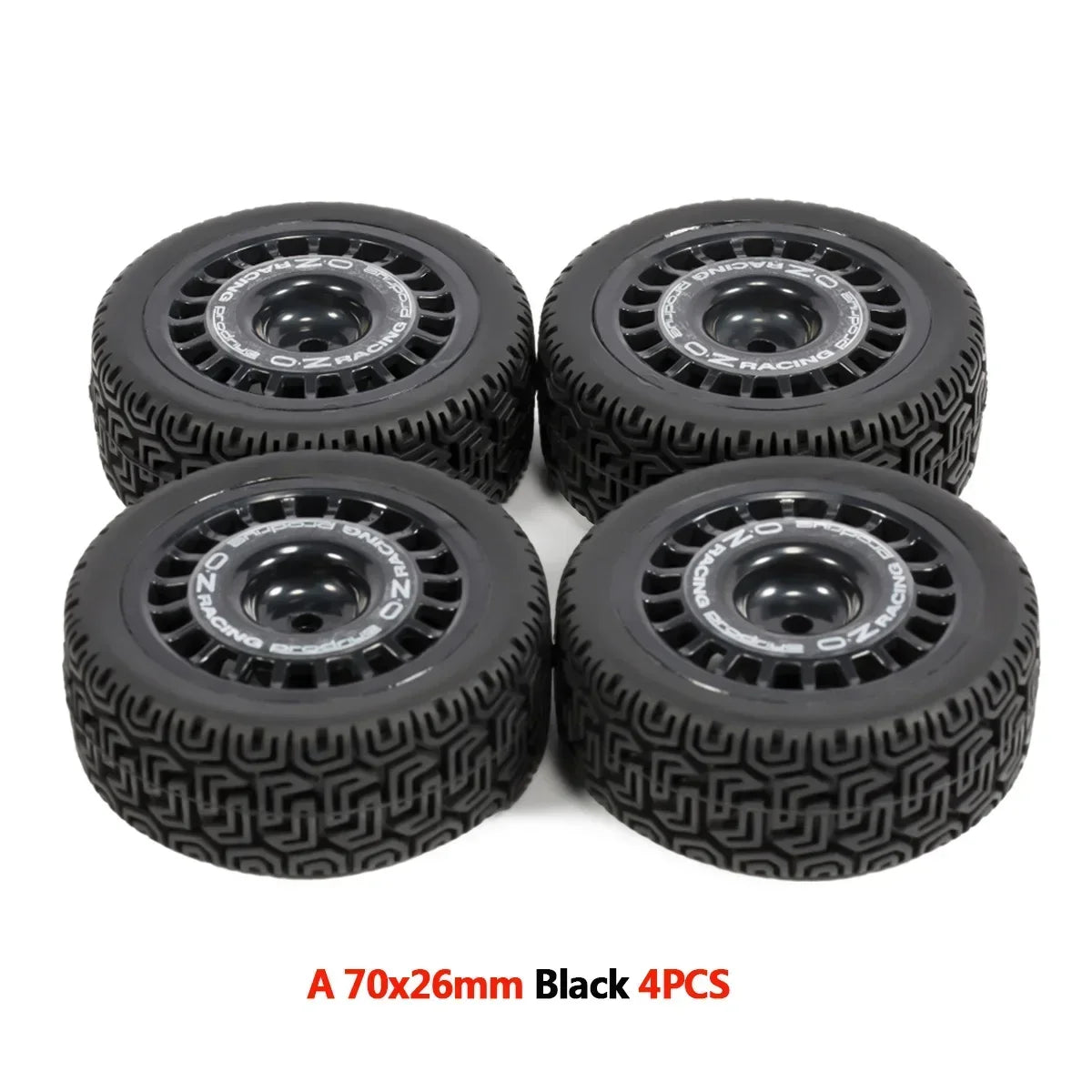 4Pcs RC Racing Car Glued Rubber Tires On Road Tyre Wheel for Tamiya TT02 TT-01 XV01 TA06 DF-03 PTG-2 WR8 Upgrades Parts