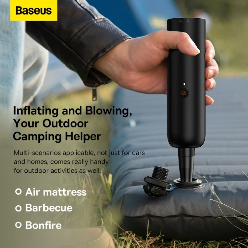 Baseus A3 Lite Car Vacuum Portable Wireless Car Vacuum Cleaner Handheld High Power Cleaning Tool for Auto Interior Dust Removal