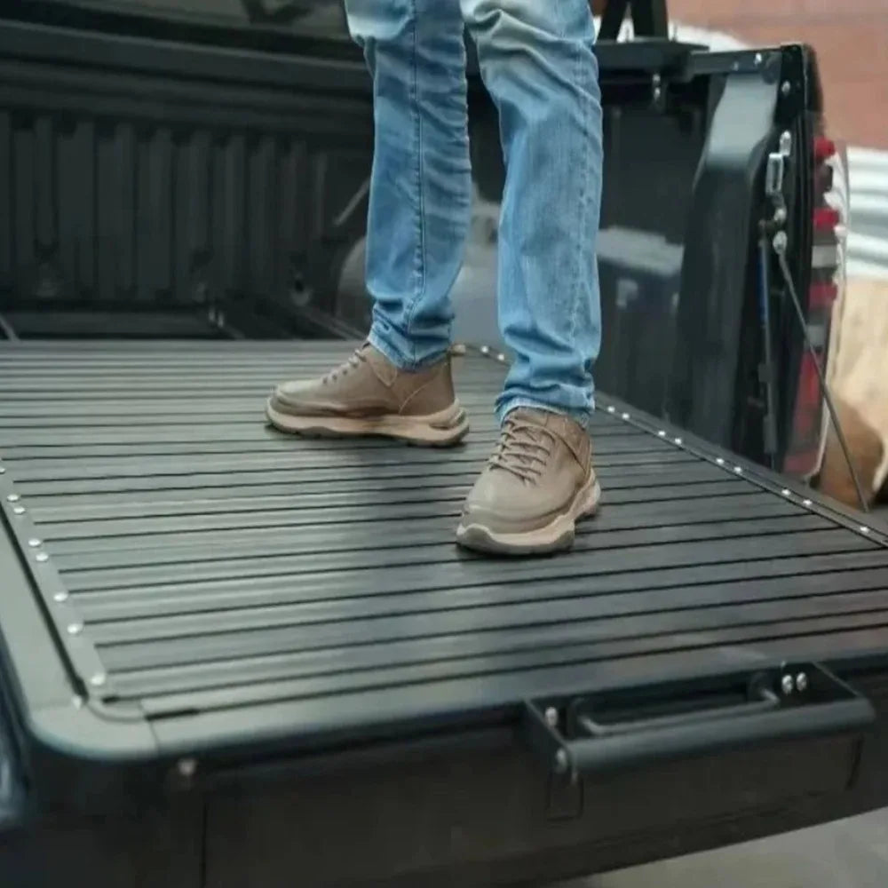 GM Pickup Truck Bed Sliding Cargo Organizer Exterior Accessories For Wrangler FJ Cruiser TJ Colorado F150 Pickup Tray