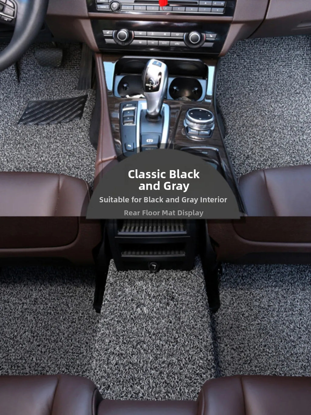 Thiened Single Piece Car Floor Mat for Driver  Universal Carpet for Front And Rear s ible with Various Car Mo...