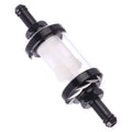 Filter 8mm CNC Aluminum Alloy Glass Gas Fuel Gasoline Oil Filter For Motocross Dirt Pit Bike ATV Buggy Quad Motorcycle Parts
