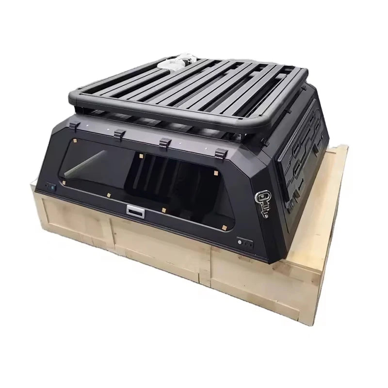 Customized  Sturdy platform frame Truck rack Cover Box for pickup High cover bed canopy Pickup truck camper Sturdy pickup truck