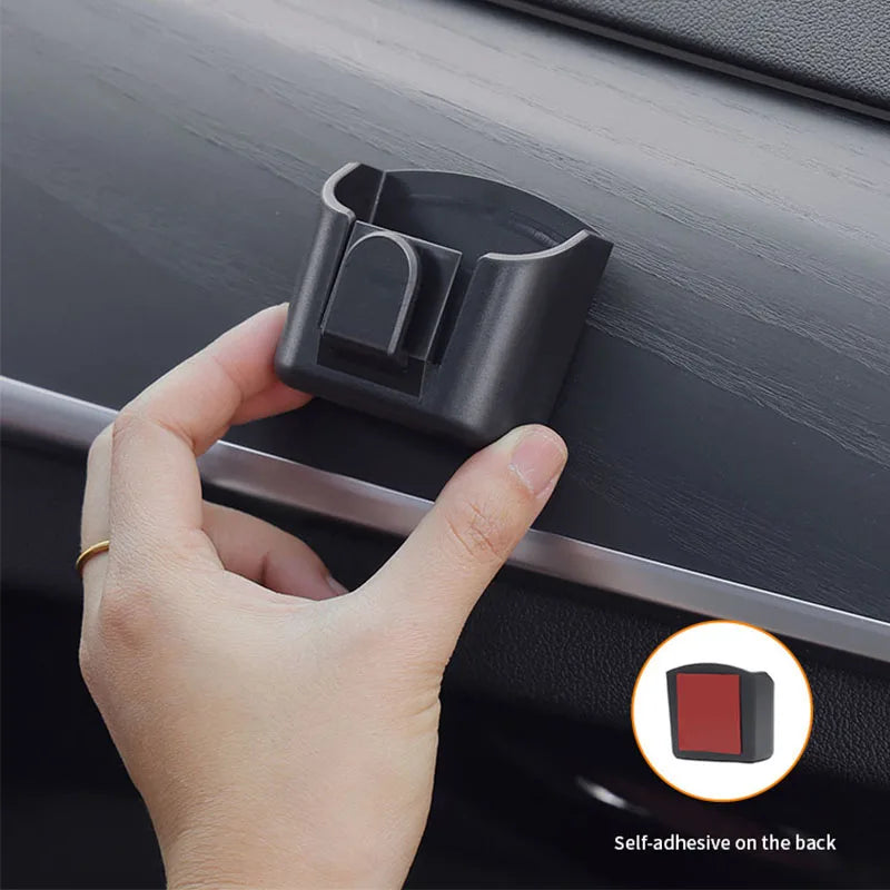 Car Key Storage Box Organizer Auto Dashboard Sunglasses Card Holder Clip Interior Accessories For Audi Dacia Jeep KIA Skoda Ford