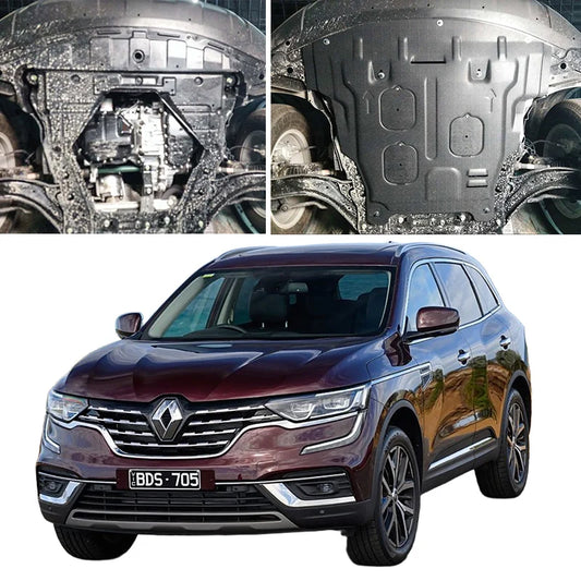 Car Accessories Black Under Engine Guard Mudguard Board Splash Shield Mud Fender Plate Panel For Renault KOLEOS 2012-2019