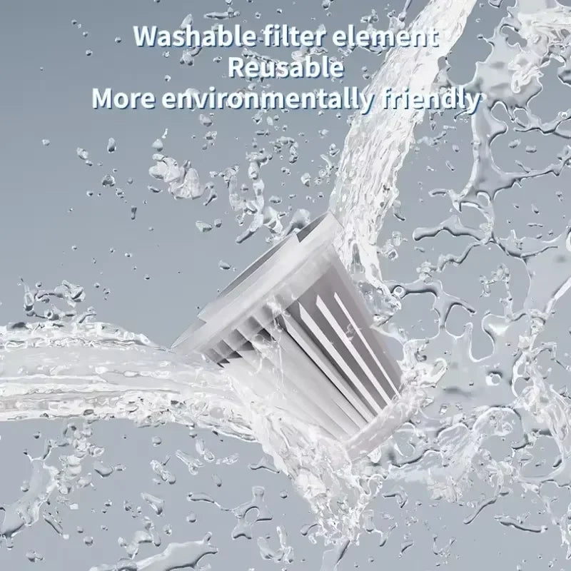 Car Wireless Vacuum Cleaner Strong Suction Handheld Wet Dry Auto Vacuum Home & Car Dual Use Mini Vacuum Cleaner Home Appliance