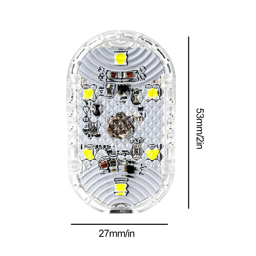 Car Interior Light Auto Roof Ceiling Reading Lamp LED Car Styling Night Light Mini USB Charging Car Light 5V
