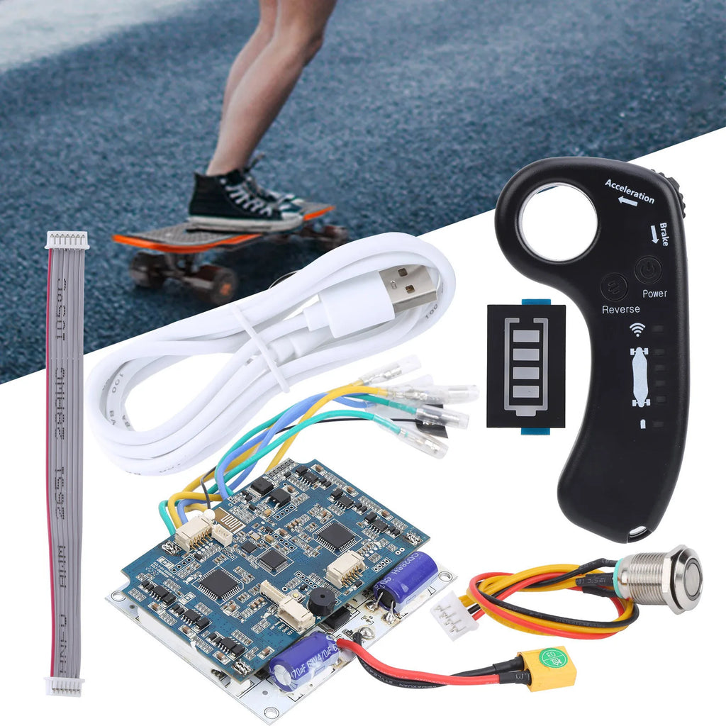 Electric Motor Control Panel ESC Electric Remote Control Scooter Controller Sinusoid Dual Drive Hub Motor Control Panel ESC