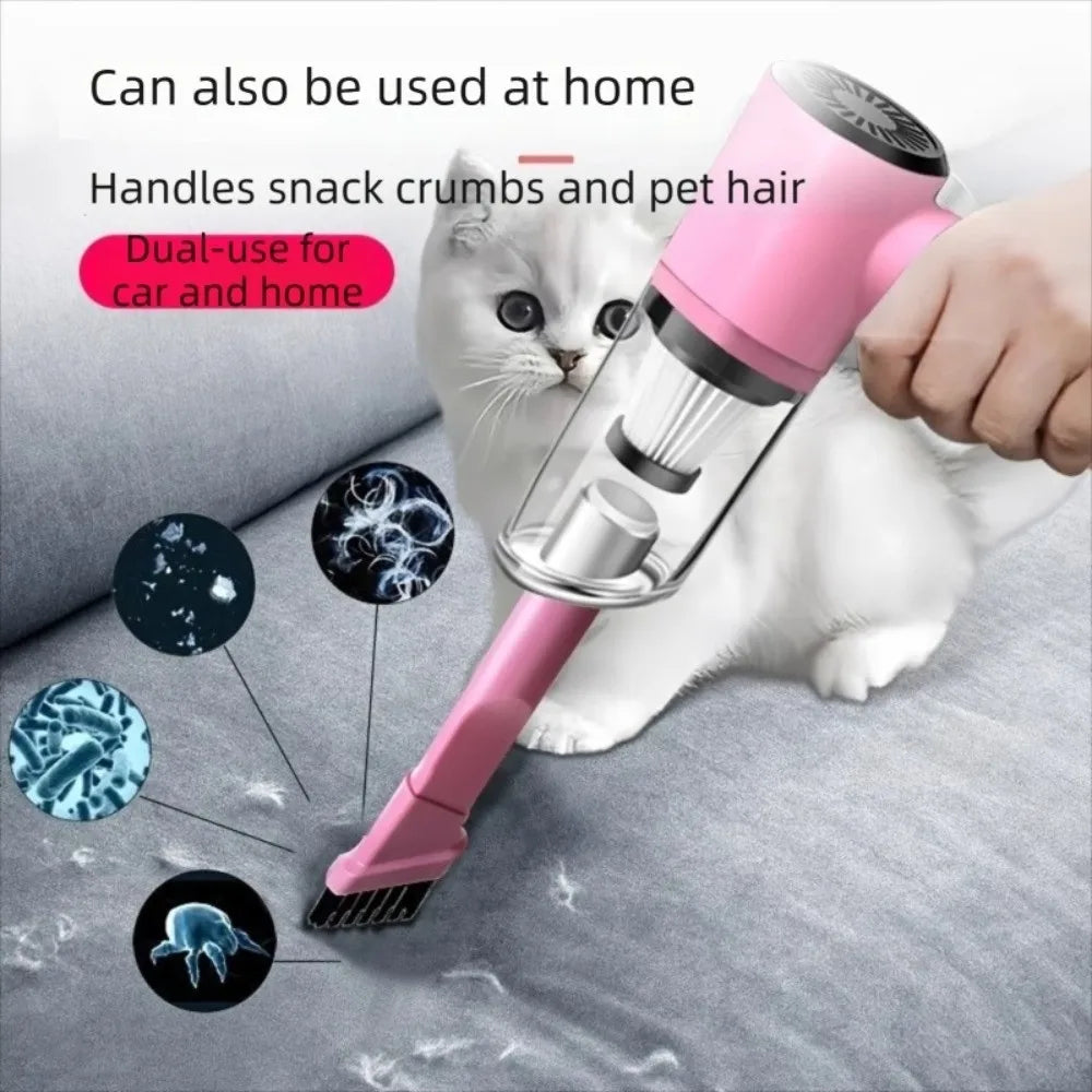 12V Car Vacuum Cleaner with Cord Compact Lightweight Powerful Mini Car Vacuum Vacuum Cleaner Low Noise Handheld Dust Remover