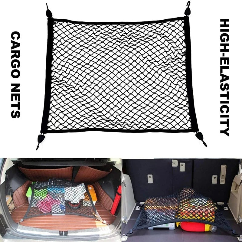 Highly Elastic Cargo Net Simple Truck Bed Cargo Mesh Organizer Suitable for Daily Light Loads of Trucks