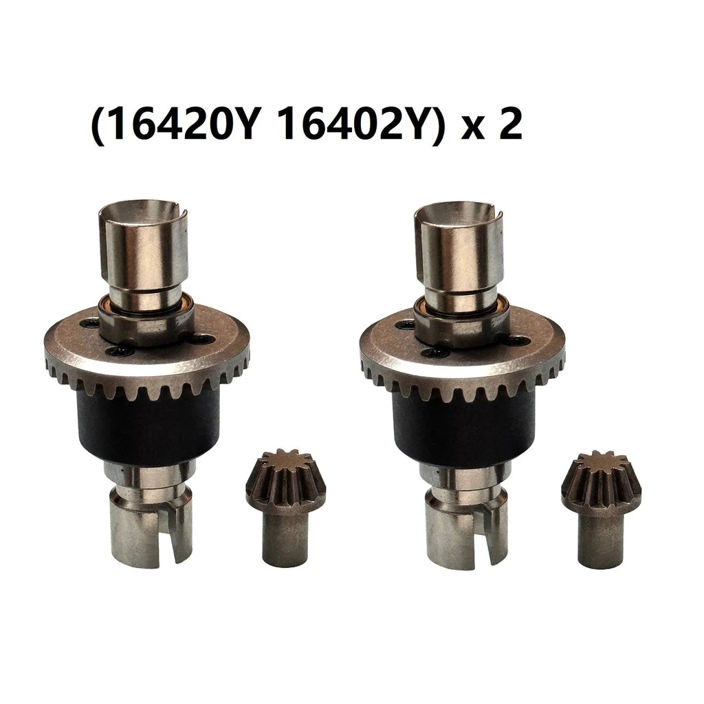 MJX Hyper Go 16207 16208 16209 16210 14301 14302 R/C cars R/C trucks parts Upgraded Metal Front and Rear Differential Gear