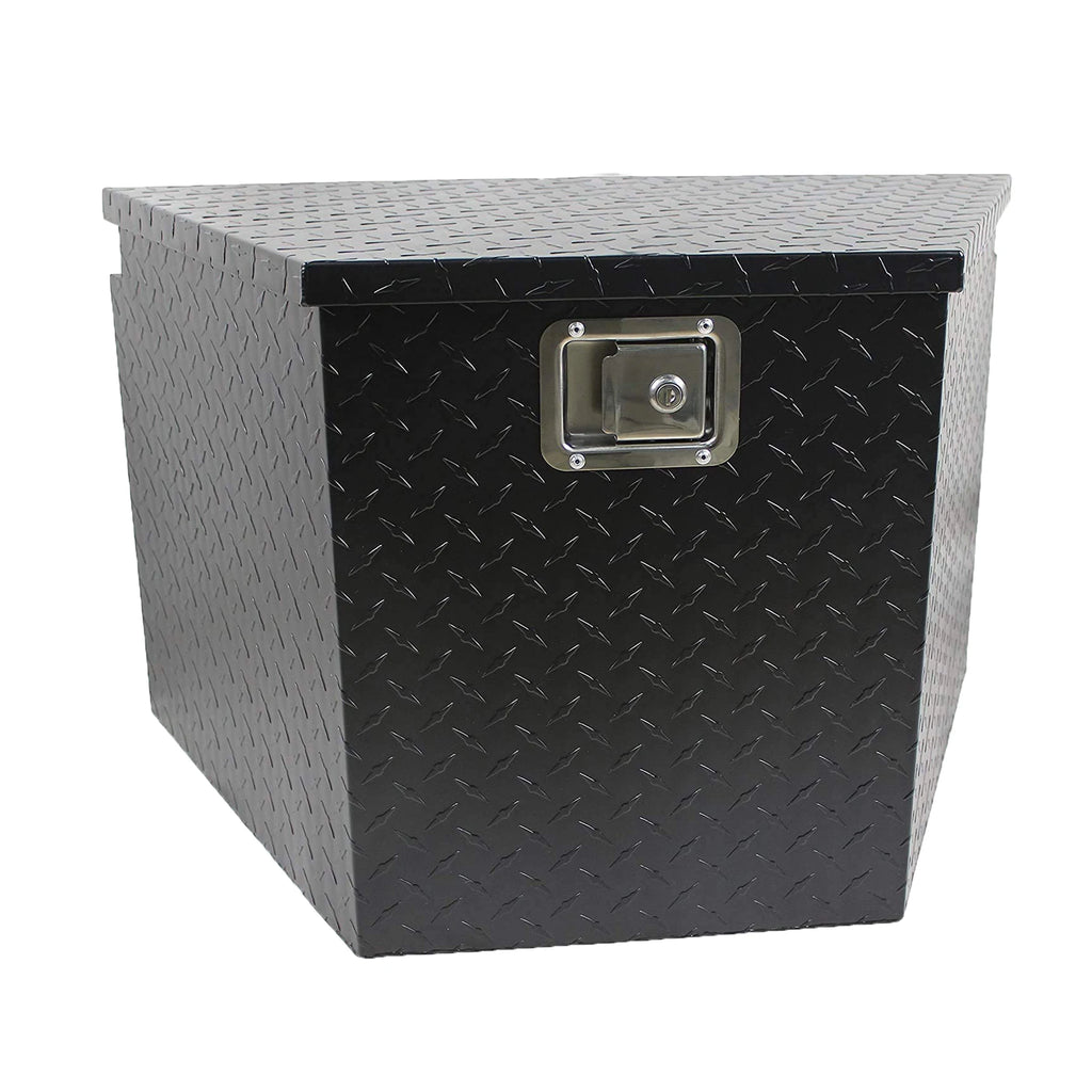 33" Trailer Silver Truck Pickup Underbed Aluminum Tongue Storage Tool Box