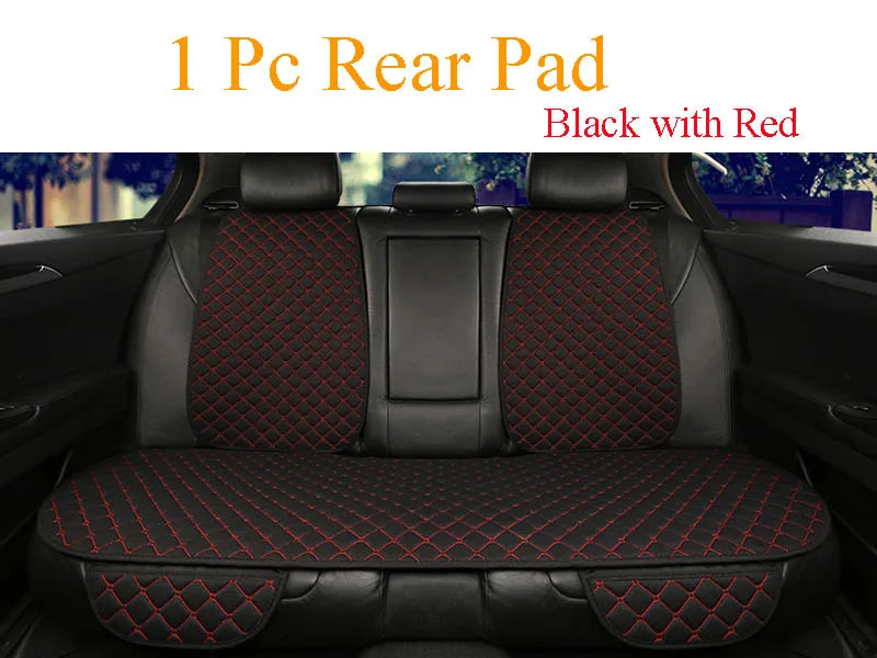 Car Seat Cover Accesorries Flax Summer Protect Cushion Protector Front Rear Full Set Vehicle Supplies Auto Interior Universal