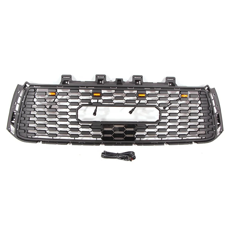 Pickup Truck Accessories Abs Plastic Insert Front Car Grille Radiator Grill Bumper Parrilla Fit For Trundra 2010-2013