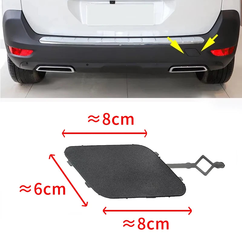Suitable for Peugeot 3008 4008 5008 rear bumper trailer cover, traction hook cover，tow hook cover,