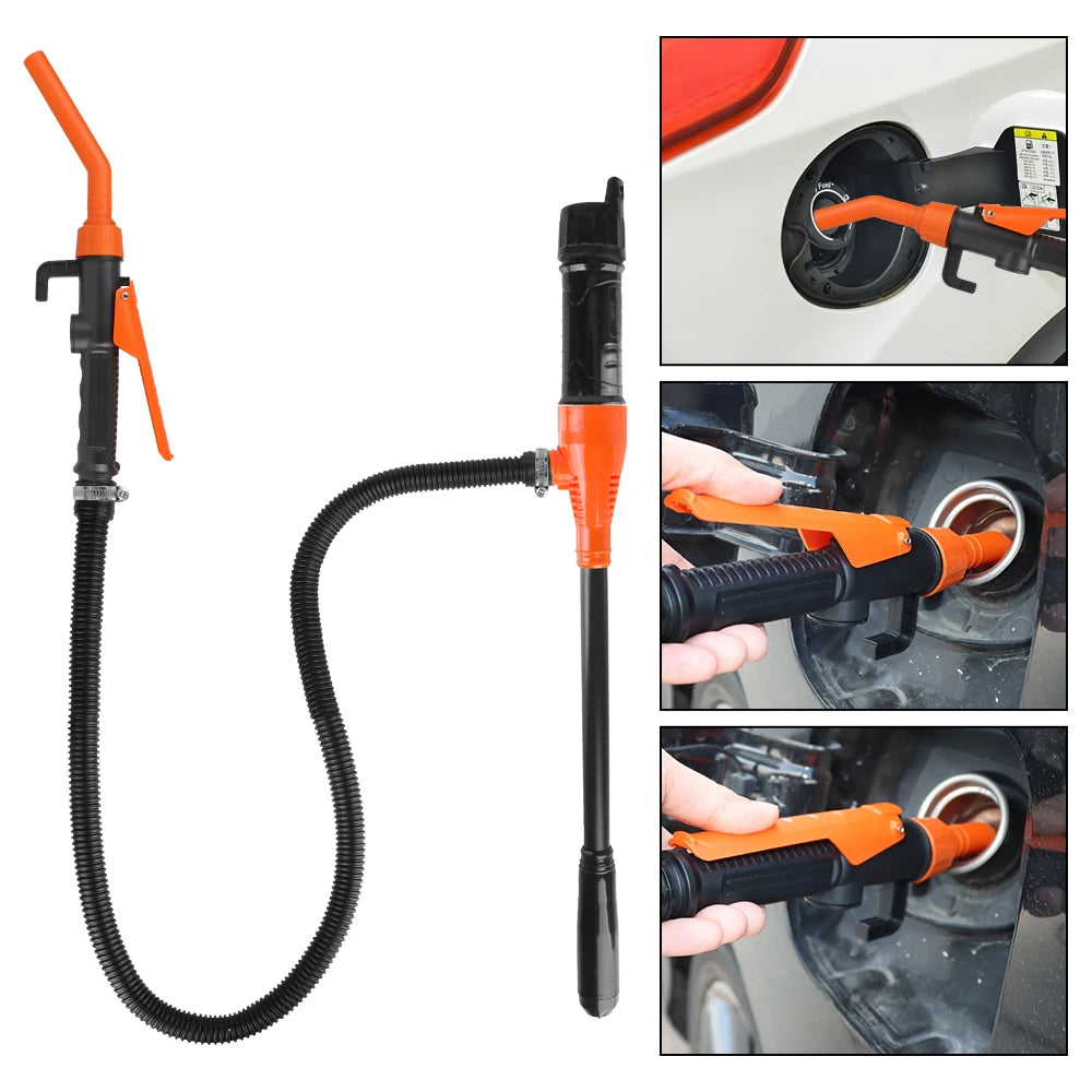 Portable Vacuum Pumps Car Gas Oil Pump Electric Automatic Fuel Tank Tools Water And Oil Absorption For SUV Truck RV Boat