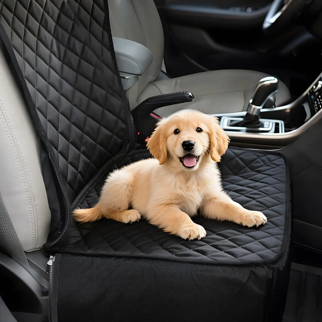 Pet Safety Car Seat Cushion Car Front And Rear Pet Carrier Mat Car Travel Dog Bed for Bed Barrier Backseat Truck