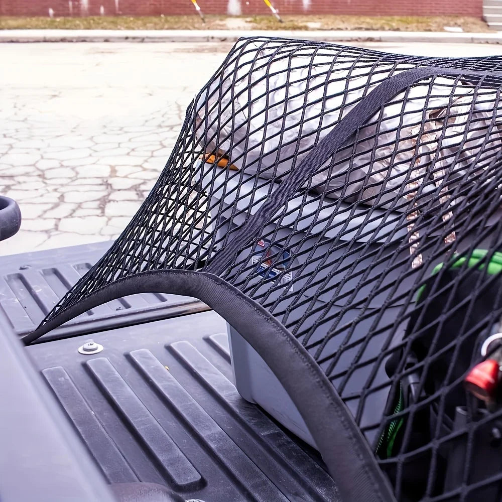 Multi-functional elastic truck trunk net, high-strength cargo net, practical design, flexible transportation safety net