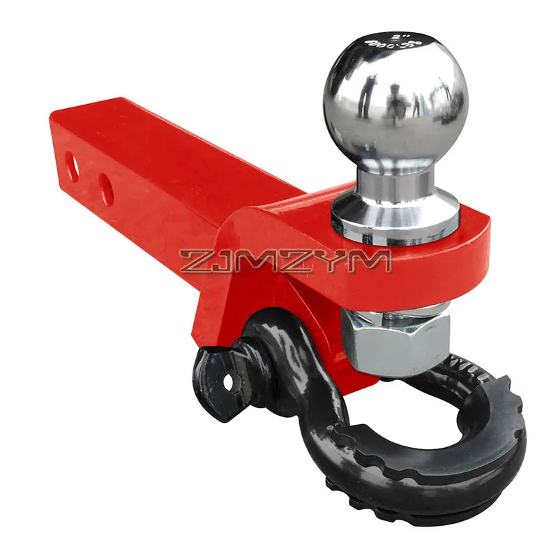 Trailer Hitch for 2 inch Receiver Accessory Premium Vehicle Breakdown for Jeeps Trucks RV High Performance U Shackle Towing Hook