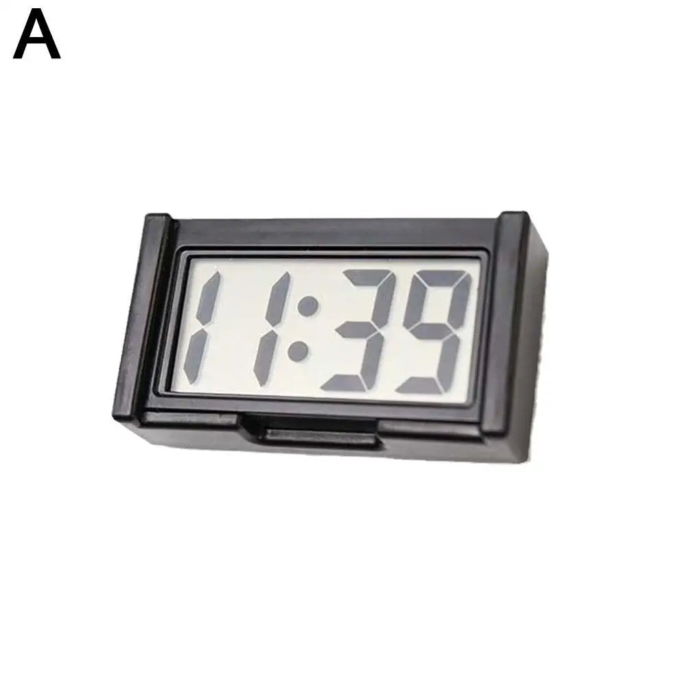 Mini Digital Clock Large Screen Car Dashboard Electronic Digital Display Car Clock Car Accessories For Vehicles Simple Type