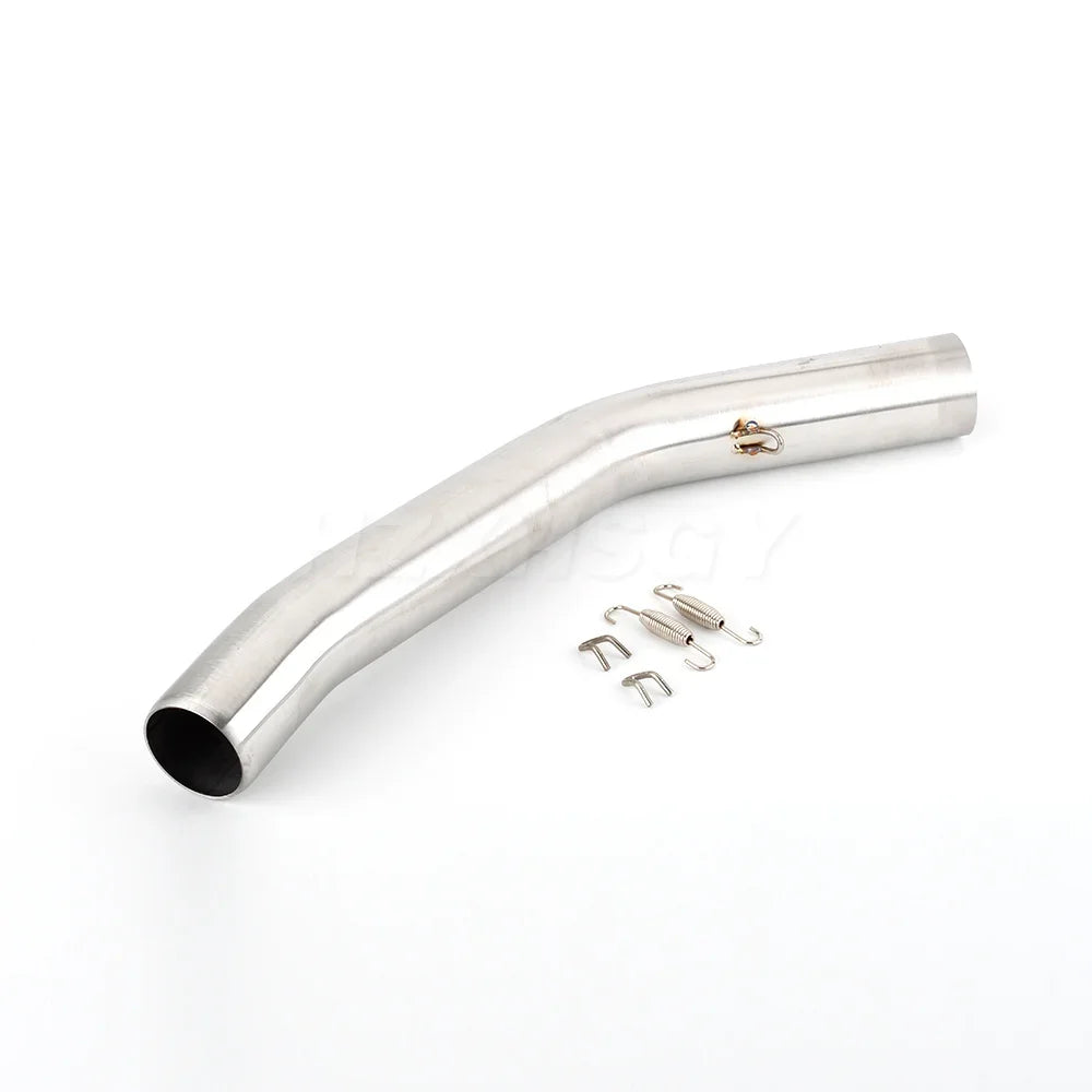 For Triumph Tiger 800 2010 to 2017 Tiger 800 XC / XR /XRX/XCX/XRT/XCA Escape Motorcycle Exhaust Muffler Mid Link Pipe  Slip-on