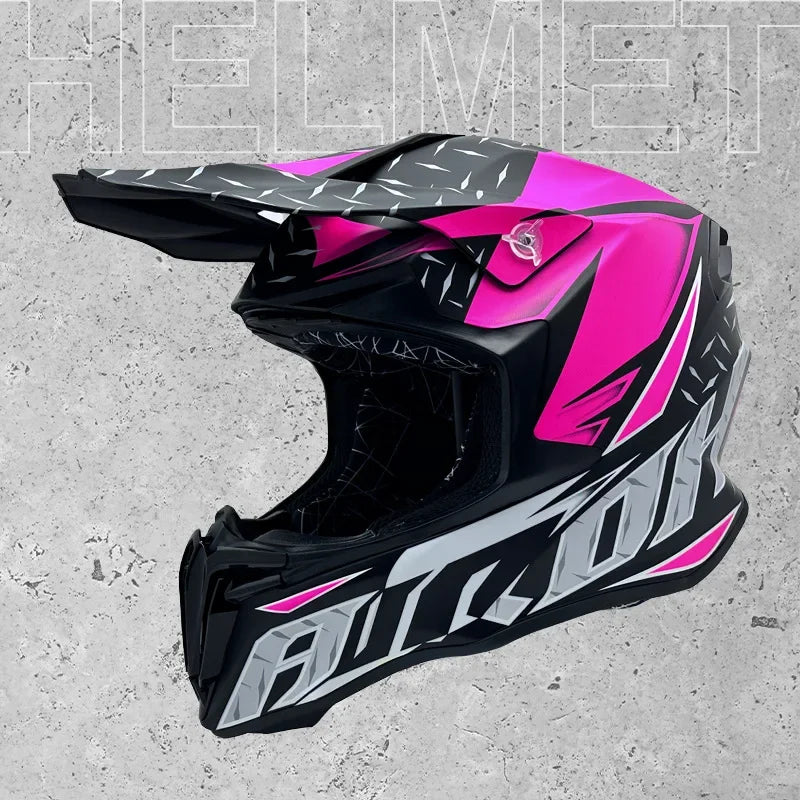 Motorcycle Helmet Full Face Racing Motocross Off-Road Casque Motorbike
