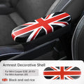 Car Central Control Armrest Decorative Protective Shell For Mini Electric Cooper E/SE J01 EV J05 Aceman Car Interior Accessories