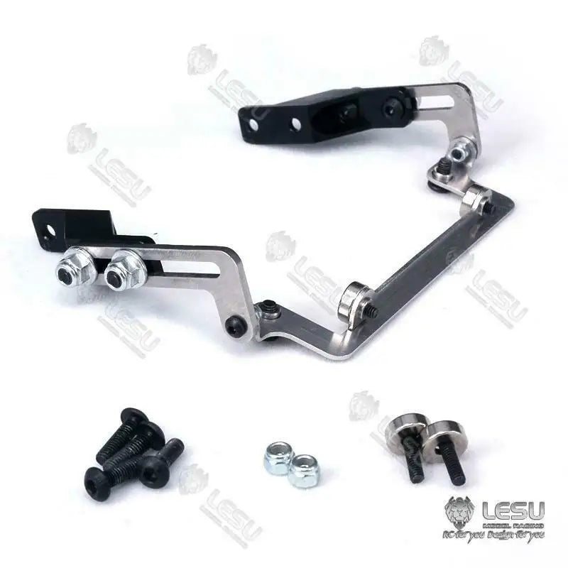 LESU RC Parts Metal Car Cabin Rack For 1/14 Diy Tamiyaya  Fh16 Fh12 Model Rc Tractor Truck Th15896