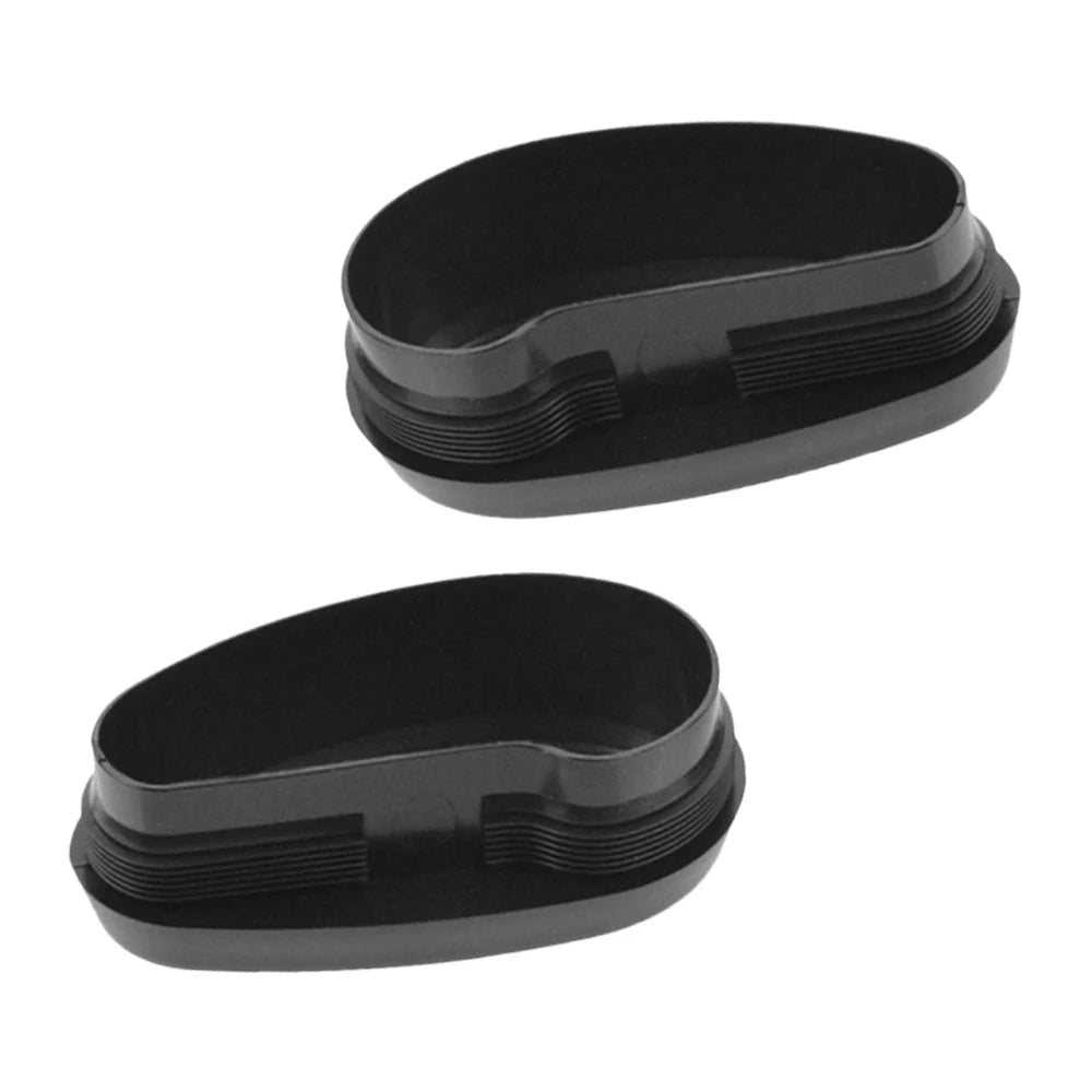 Tubular Side Step Bar End Cap Pair Set of 2 for Dodge Ram Pickup Truck New OEM 68044463AB