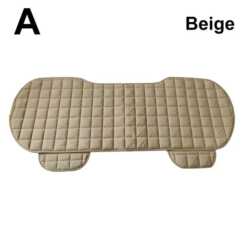 Car Rear Seat Cover Universal Auto Flocking Cloth Seat Four Auto Accessories Interior Non-slip Seasons Cushions Seat Protective