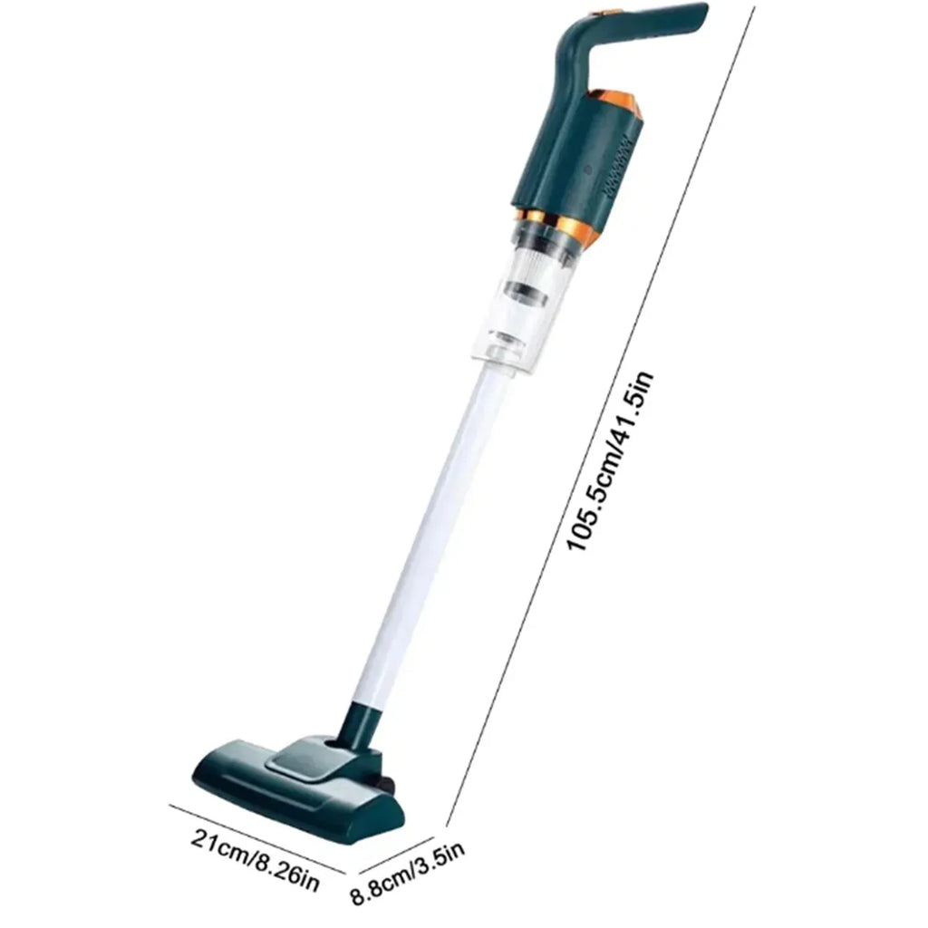 Cordless Vacuum White Strong Suction Integrated Multifunction Removable Handheld Vacuum Cleaner Powerful for Car for Carpet