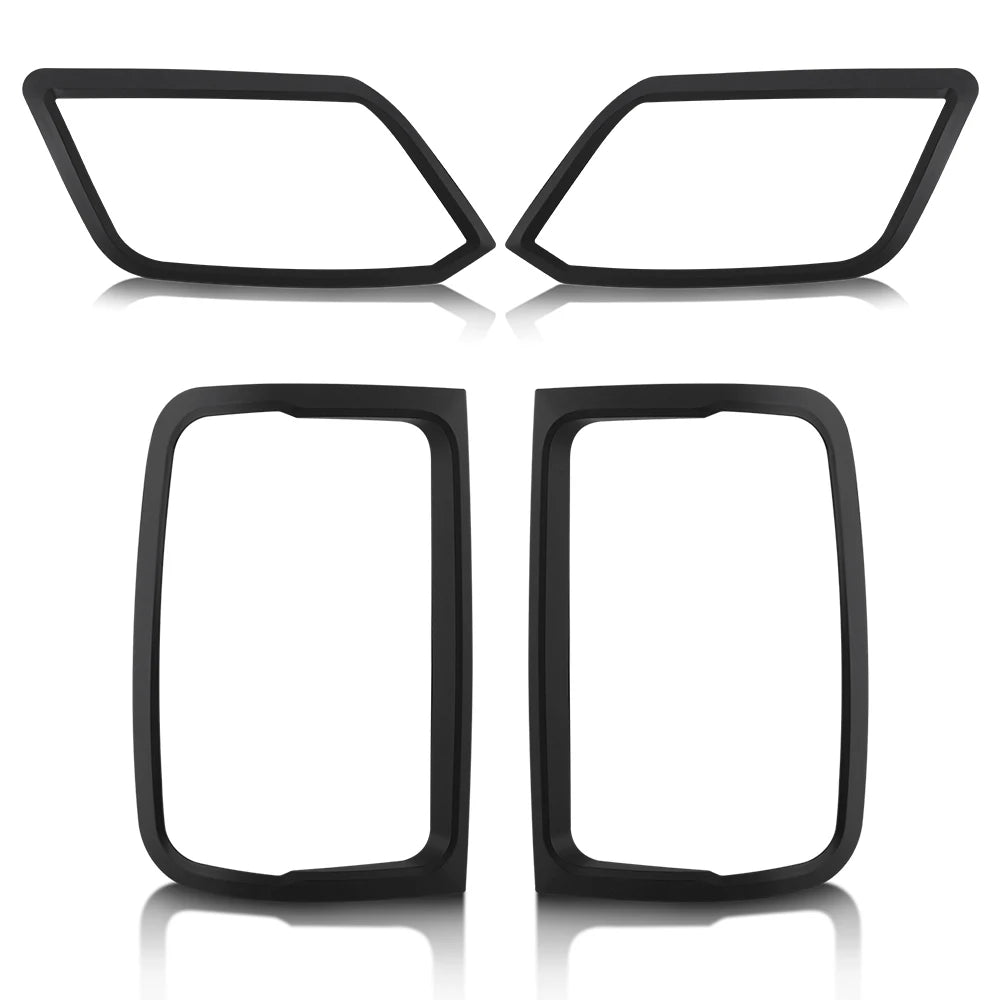 Car Exterior Accessories For VW Volkswagen Amarok 2009-2022 ABS Matte Black Protectors Cover Body Kits Auto Parts