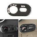For Seat Ibiza 6l 2003 2004 2005 2006 2007 2008 LHD Car Soft Carbon Fiber Accessories Headlight Switch Frame Interior Trim