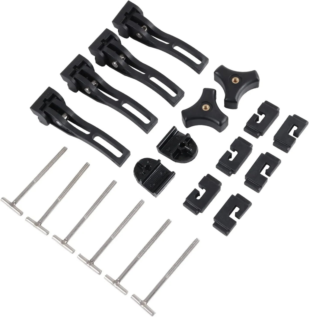 Fixing Kit Universal Accessories Replacement Parts For Hard Tri-Fold Tonneau Pickup Truck Bed Cover Car Rear Front Clamp T-Bolts