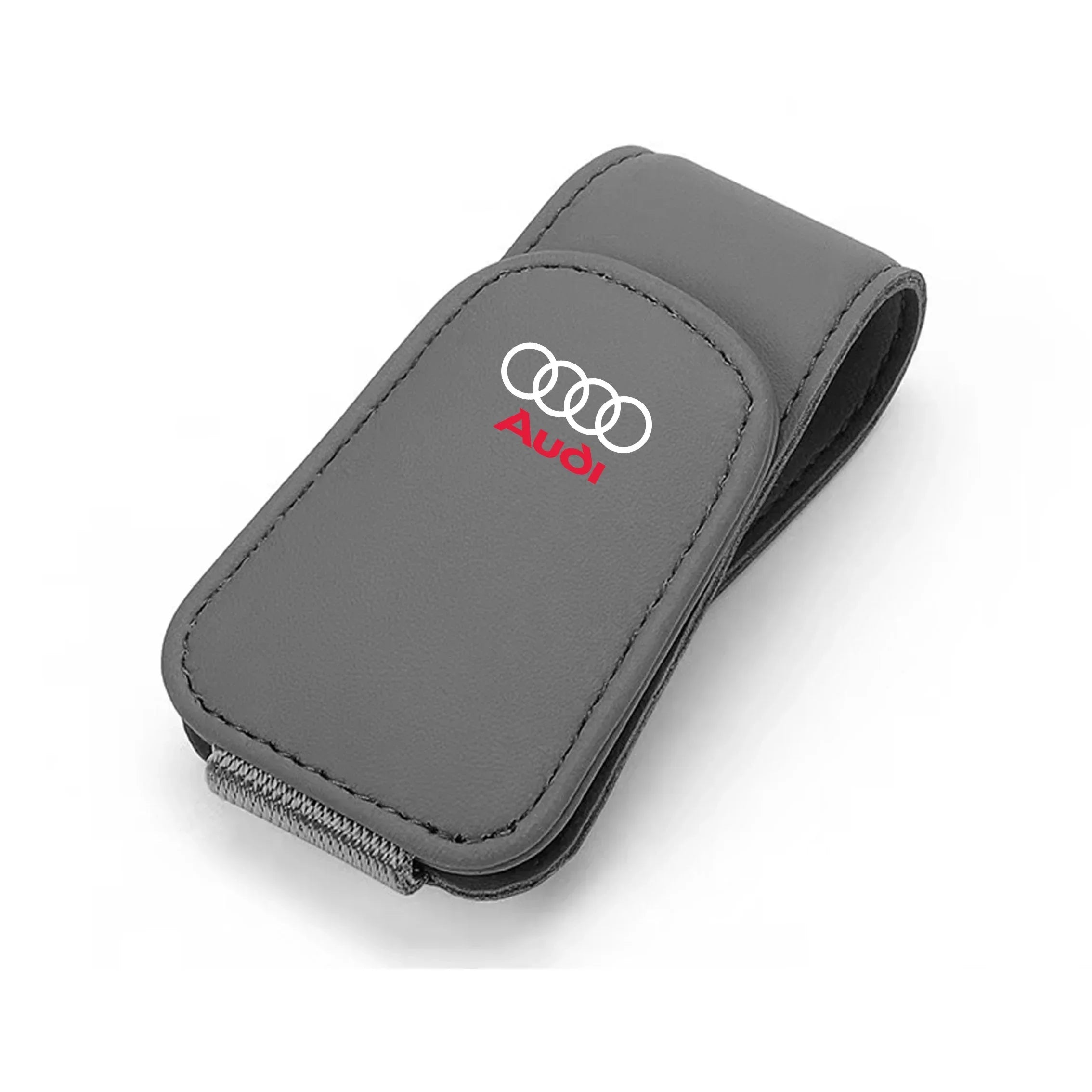 Car Interior Sun Visor Eyeglasses Holder Sunglasses Clip For AUDI A1 A3 A4 A5 A7 A8 Q3 Q5 Q7 S3 S4 S5 S6 S7 Sline Accessories