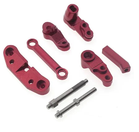 Metal Steering Block C-Hub Carrier Steering Assembly Suspension Arm for Losi 22S SCT 2WD RC Car Upgrade Parts Accessories