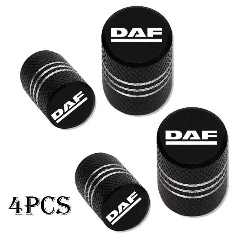 For DAF XF XG 95 105 106 Car Accessories Car Wheel Tire Valve Caps Tyre Stem Covers Airdust Waterproof