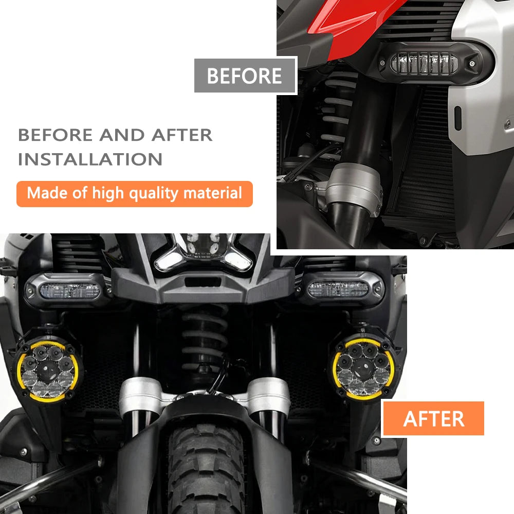 Para R1300GS Adventure R 1300 GSA 2023 2024 2025 Nuevos accesorios de motocicleta Soporte de luces auxiliares Soporte de luz antiniebla LED