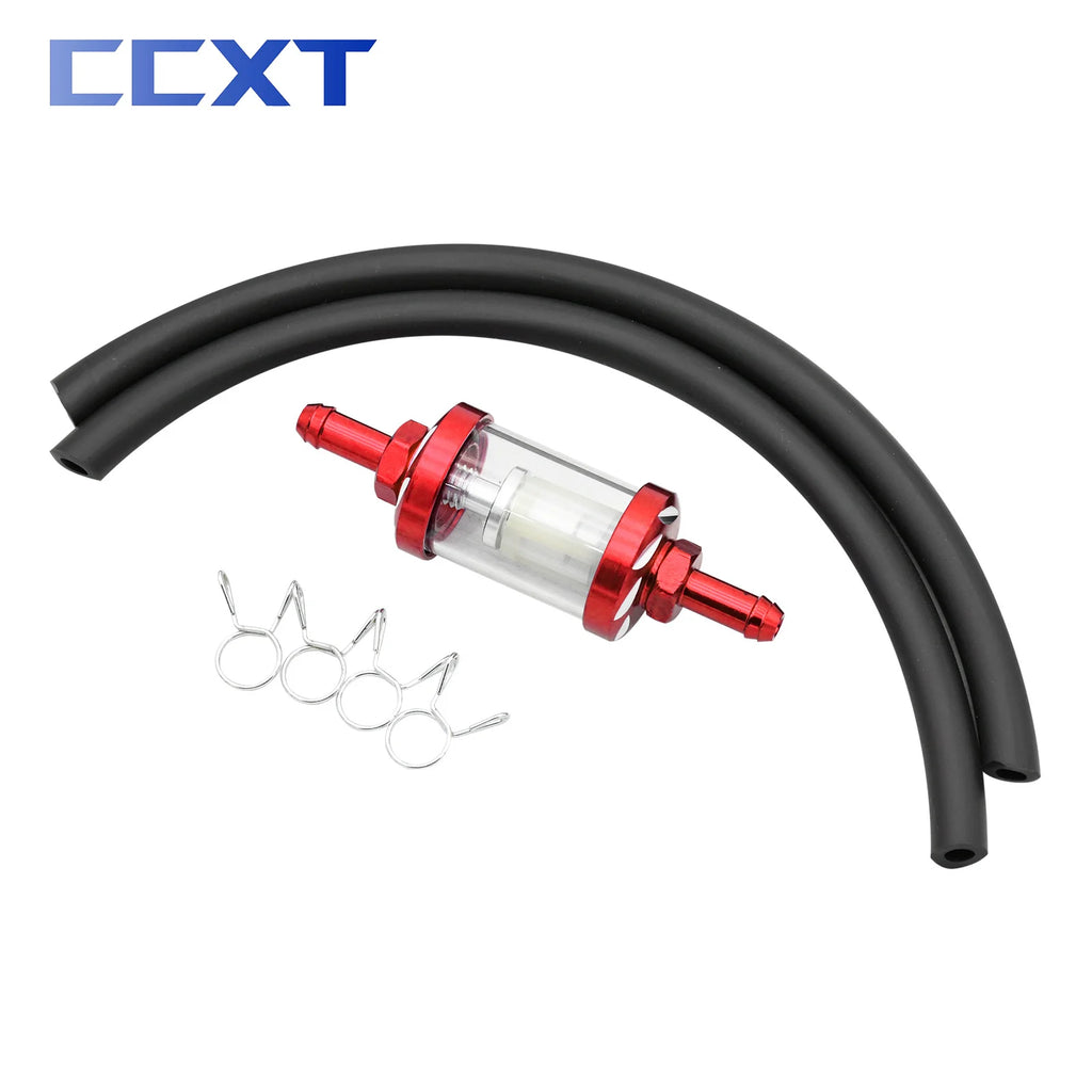8mm Gas Fuel Gasoline Oil Filter Fuel Hose Fuel Filter For ATV Kawasaki KTM Yamaha Honda CRF 250R 450R 250X 450X 250RX 450RX