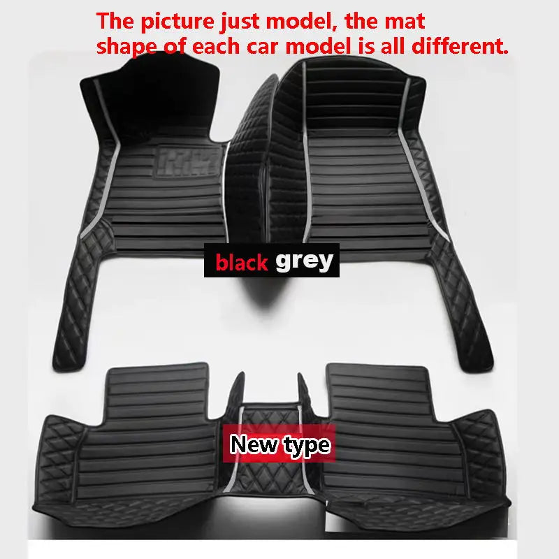 Car floor mats for Ford Mustang 2011 2012 2013 2014 Custom auto foot Pads automobile carpet cover