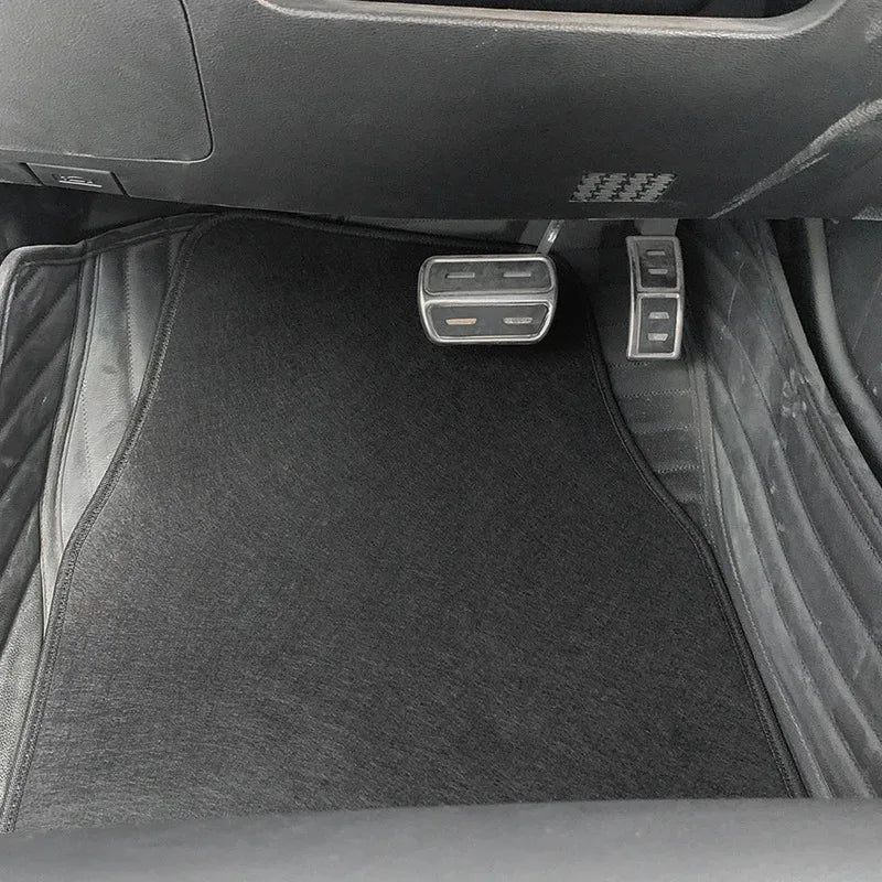 Universal Fit Car Floor Mats Front & Rear Set for SUVs Sedans Vans Automotive Carpet Vehicle Interior Protection