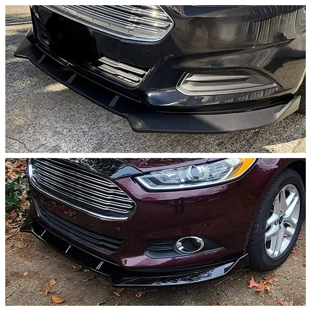 Car Accessories  Car Front Bumper Splitter Lip Diffuser Body Kit Spoiler Guard for Ford Fusion Mondeo 2013 2014 2015 2016