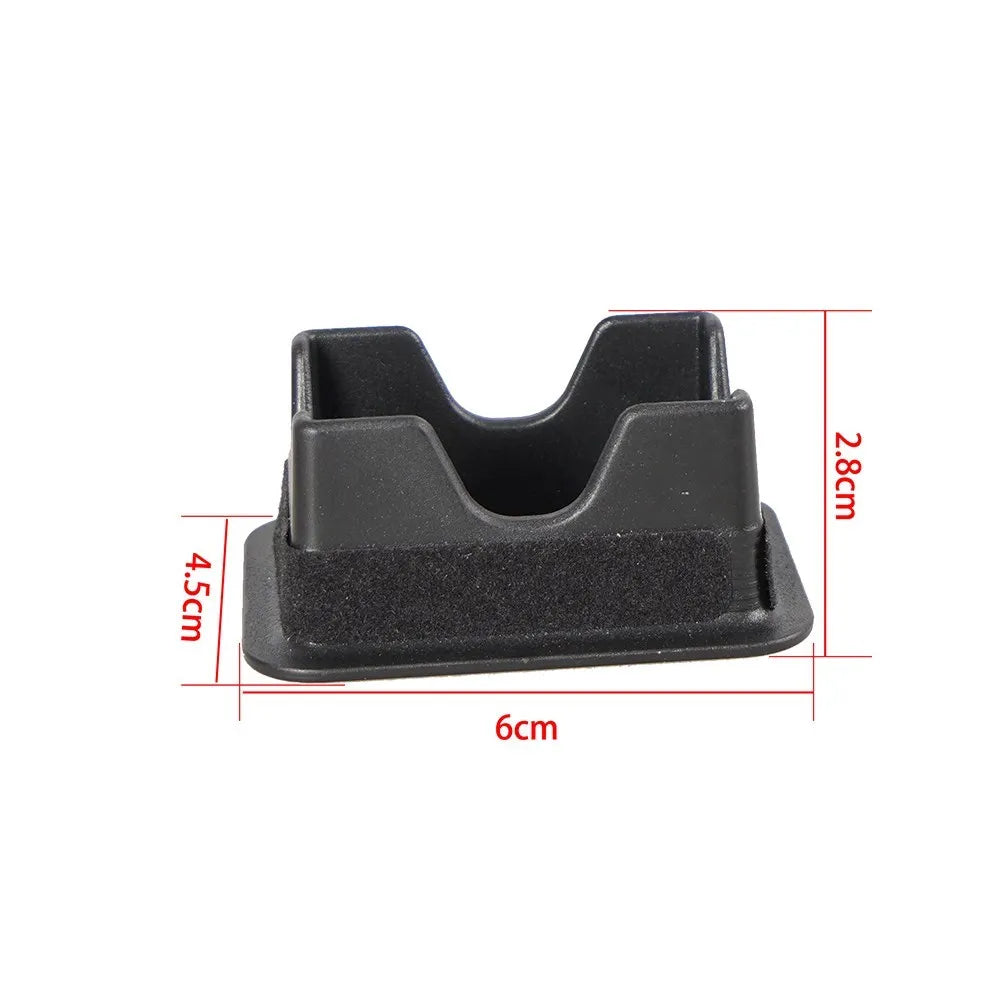 2Piece Stake Pocket Covers Rear Truck Pickup Bed Rail Stake Pocket Plugs Hole Caps For Dodge Ram 1500 2500 2019-2021 Black