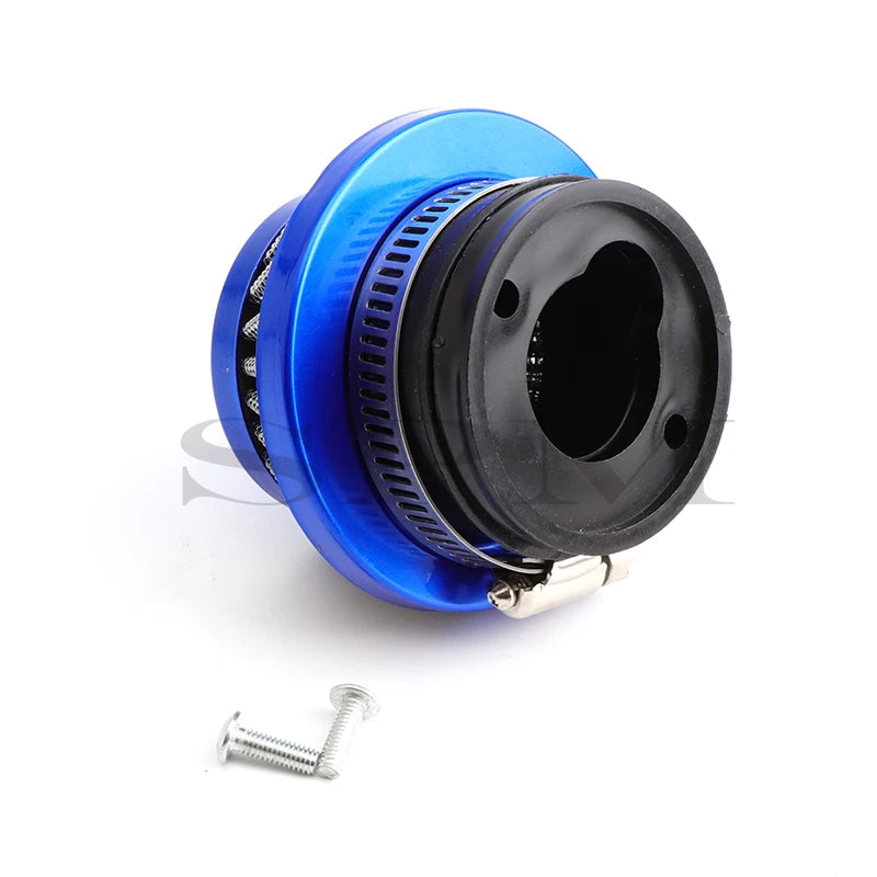 42mm Air Filter with Connector For Pocket Bike Minimoto Quad ATV Dirt Bike Go Kart Buggy 47cc 49cc 2 stroke engine carburetor