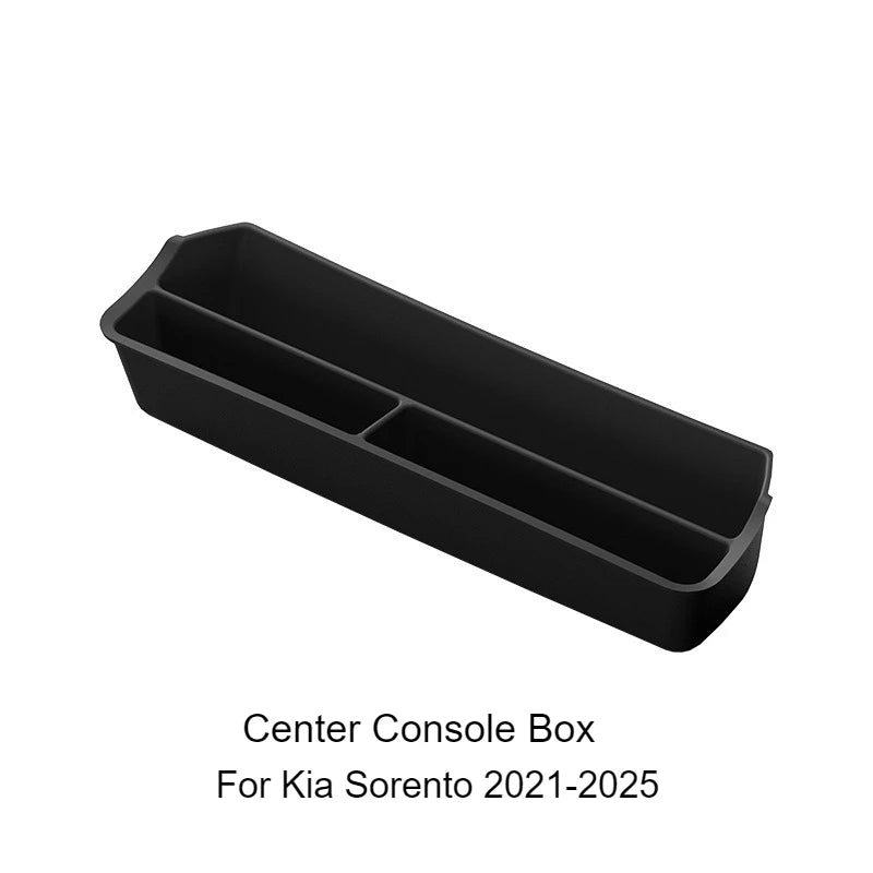 For Kia Sorento 2021-2025 Armrest Box Car Interior Accessories Organizer Storage Case in Front of Central Console Storage Box
