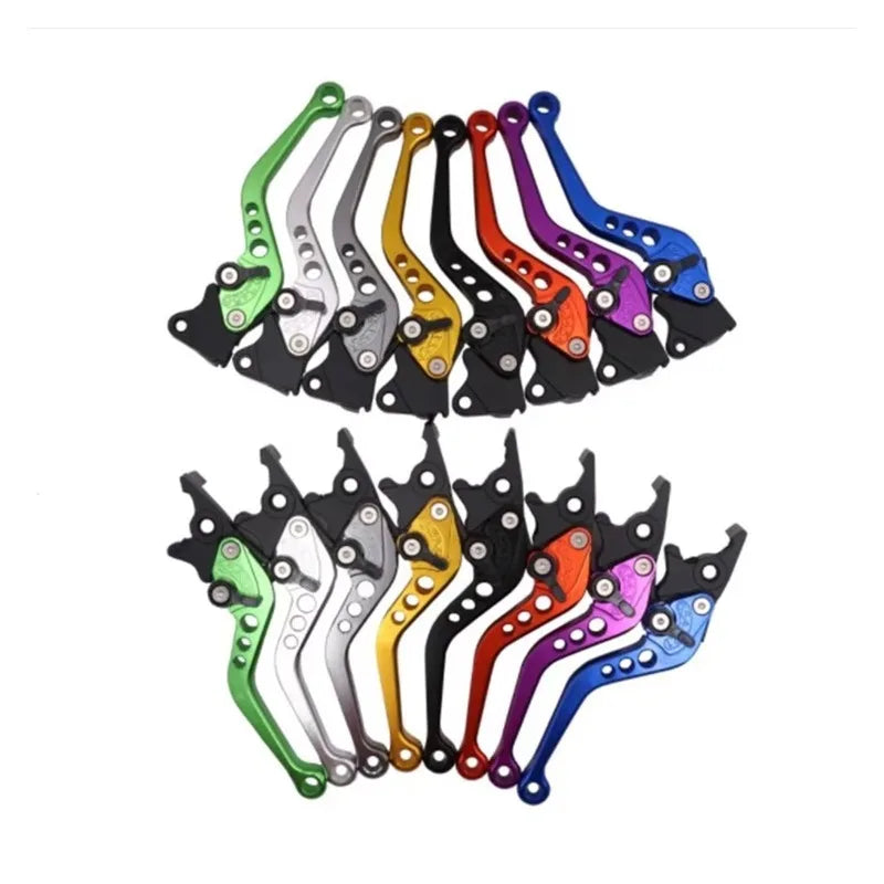Adjustable Brake Levers for Motorcycle & Electric Car, Double Disc Clutch Brake Rod, Front/Rear Disc Brake Modification